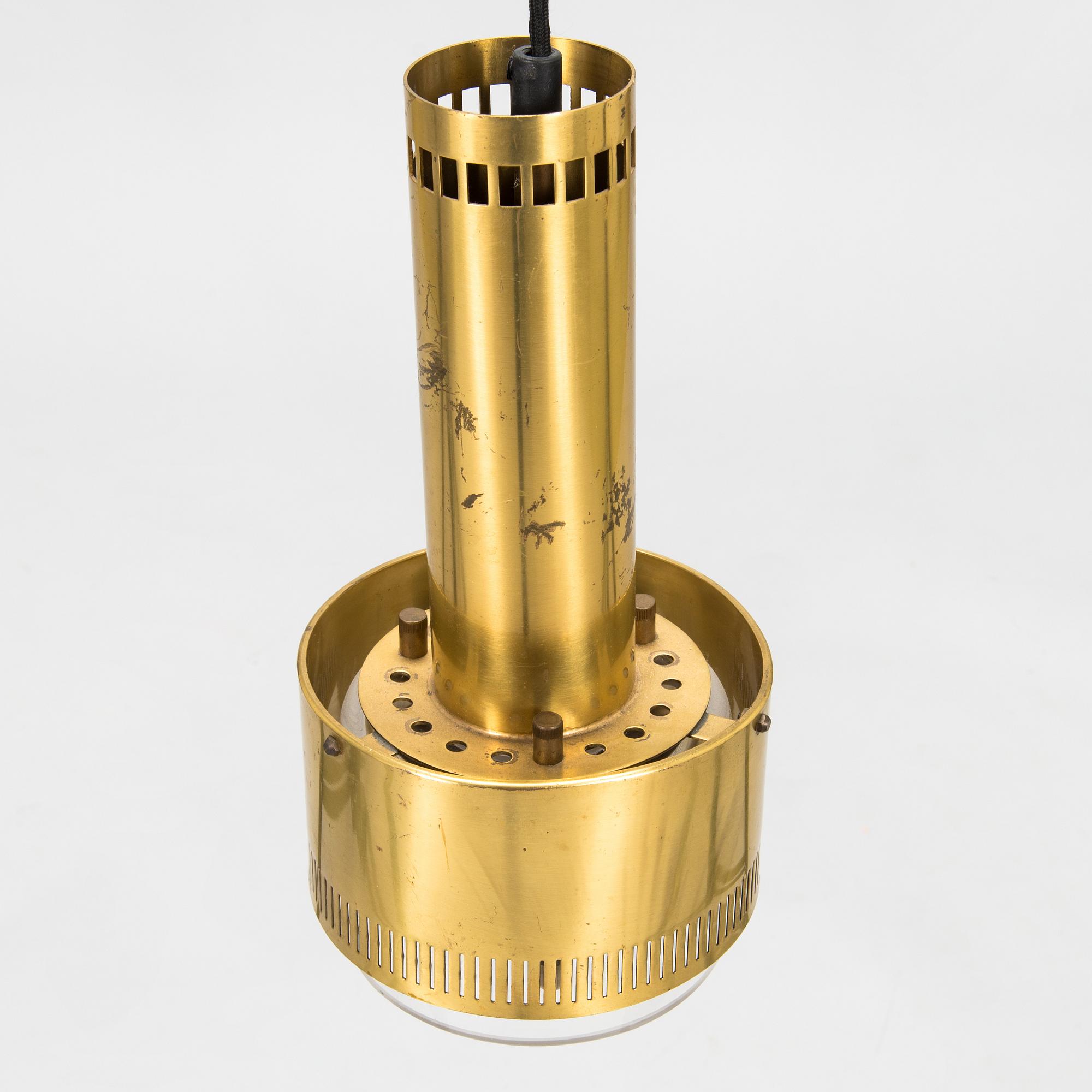 Kay Kørbing, taklampa, Lyfa Danmark, 1960/70-tal.