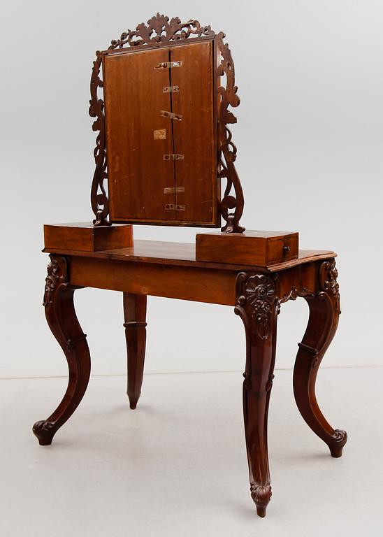 TOALETTBORD, senempire, 1800-talets mitt.