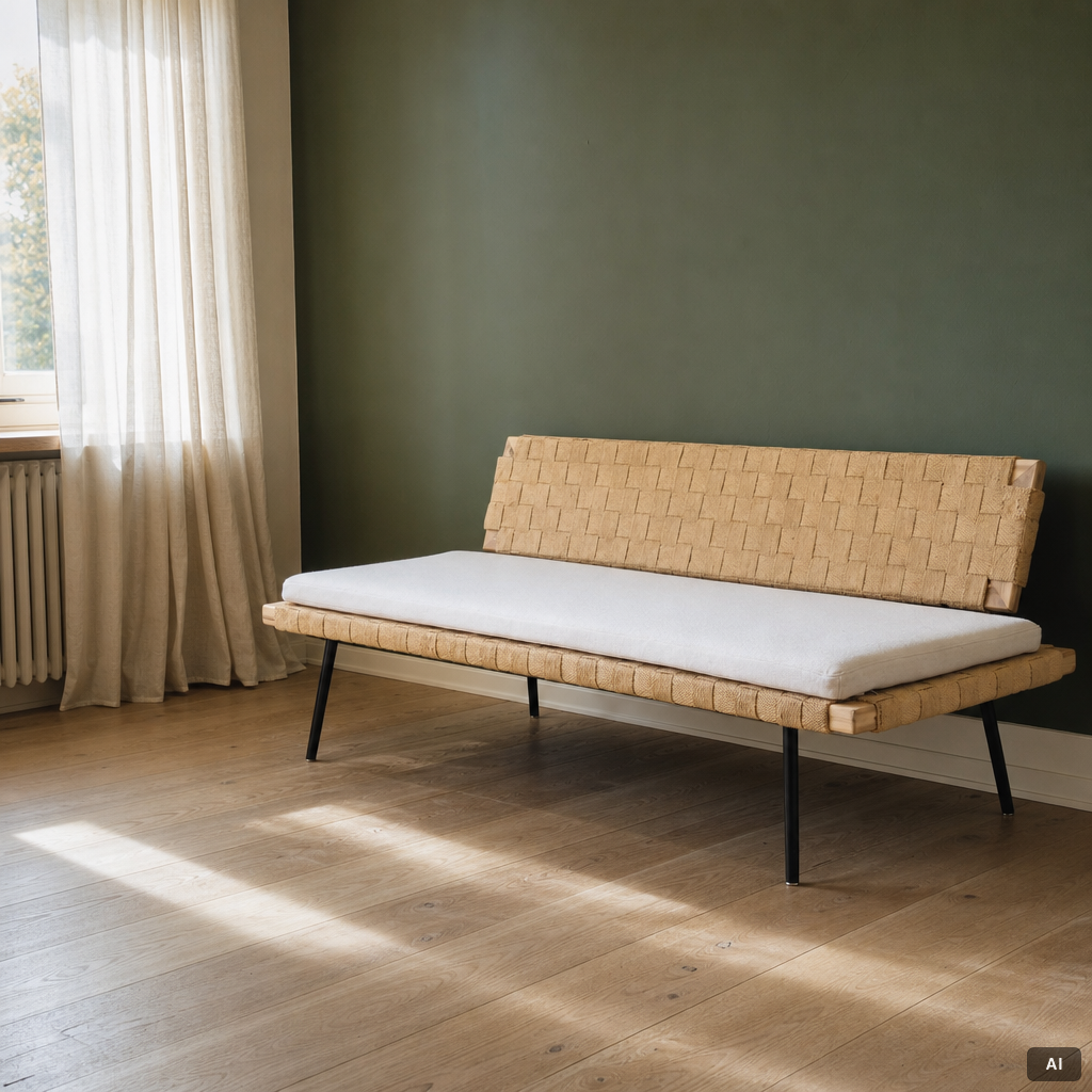 Ilse Crawford, a sofa/daybed, 'Sinnerlig', IKEA.