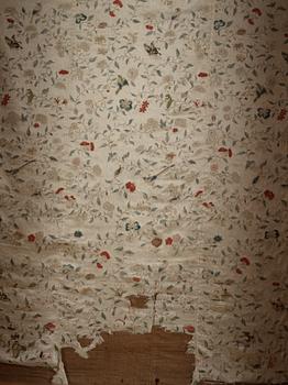 Four-poster bed, called "Axel Oxenstiernas bed", probably 18th century.