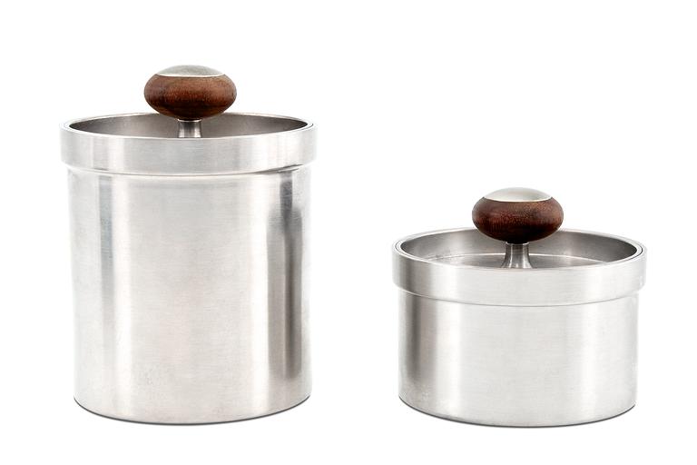 Tapio Wirkkala, JARS WITH LIDS, 2 PCS.