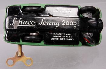 LEKSAKSBIL, Schuco Sonny 2005. 1950/60-tal.