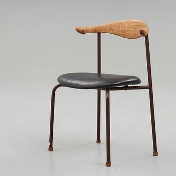 HANS J WEGNER, a chair, prototype of model "H55", for Fritz Hansen, Denmark 1955.