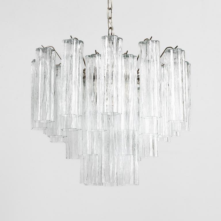 Tony Zuccheri, ljuskrona, "Tronchi", Murano, Italien.