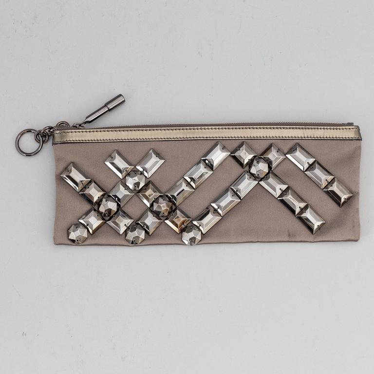 BURBERRY, clutch.