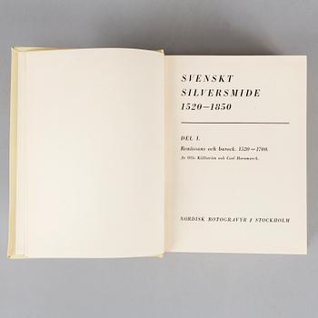 Välbundna standardverk om silver (5 vol).