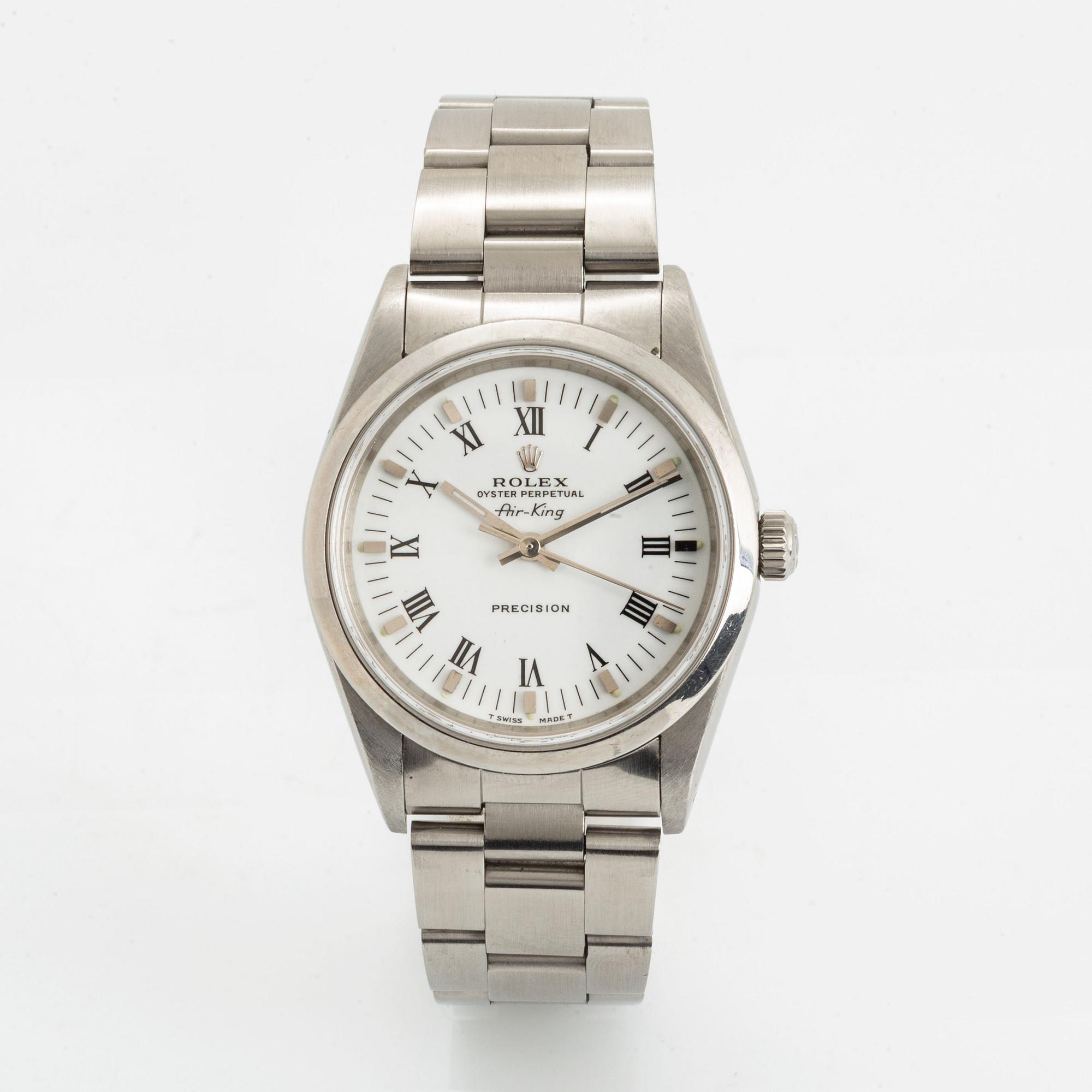 Rolex, Oyster Perpetual, Air-King, Precision, wristwatch, 34 mm.
