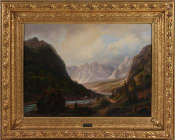 ANTON SCHIFFER, tillskriven, olja på duk, sign.