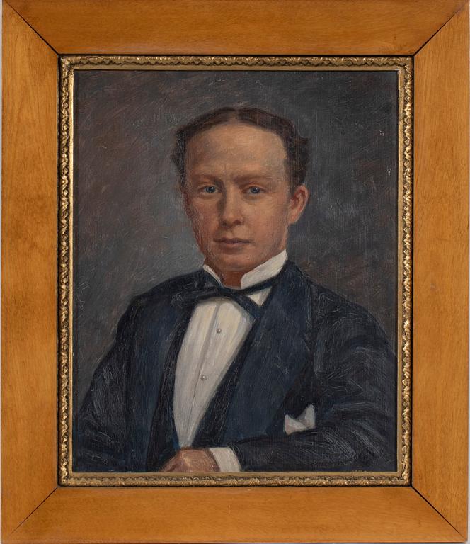 Gunnar Weinberg, portrait of a man.