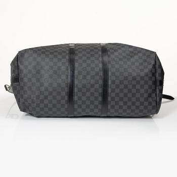 Louis Vuitton, weekend bag "Keepall 55 Bandoulière", 2017.