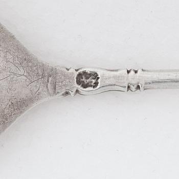 A Swedish silver spoon, unidentified mark c. 1600.