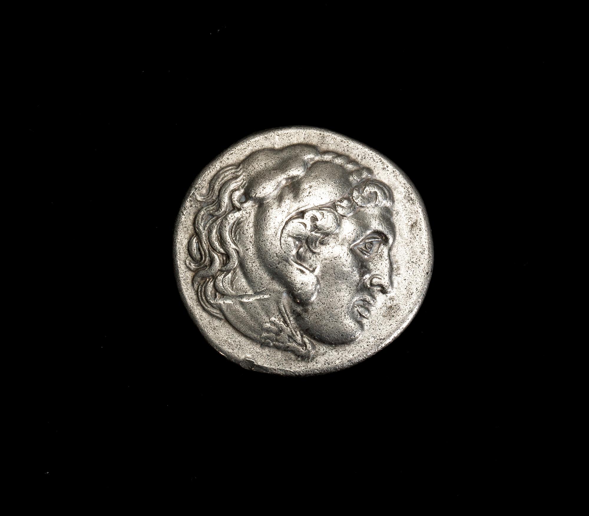 MYNT, silver. Alexander III (den Store). Grekland, ca 17 gram.