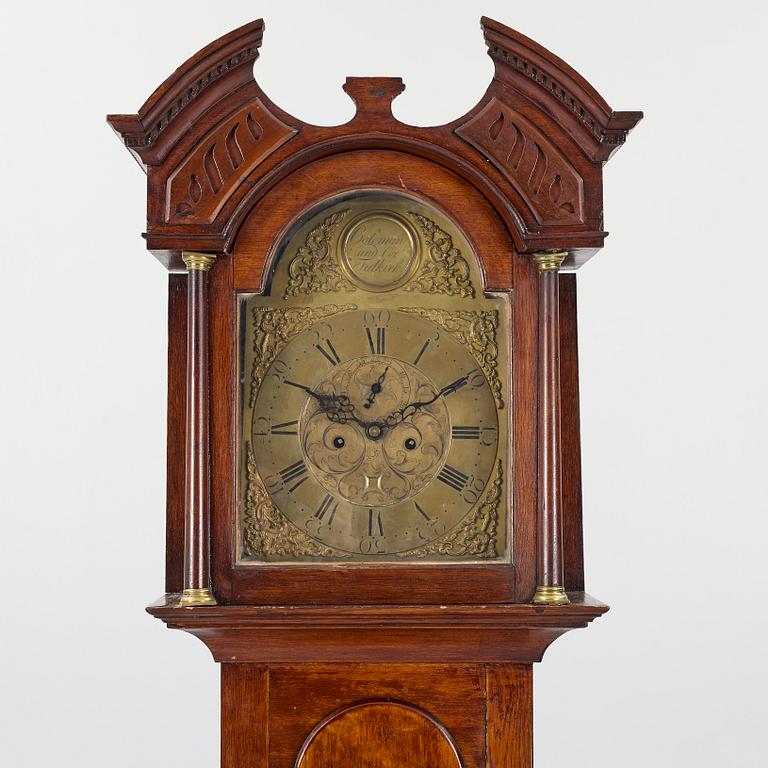 Longcase clock, circa 1800, signed Coleman & Co, Falkirk.