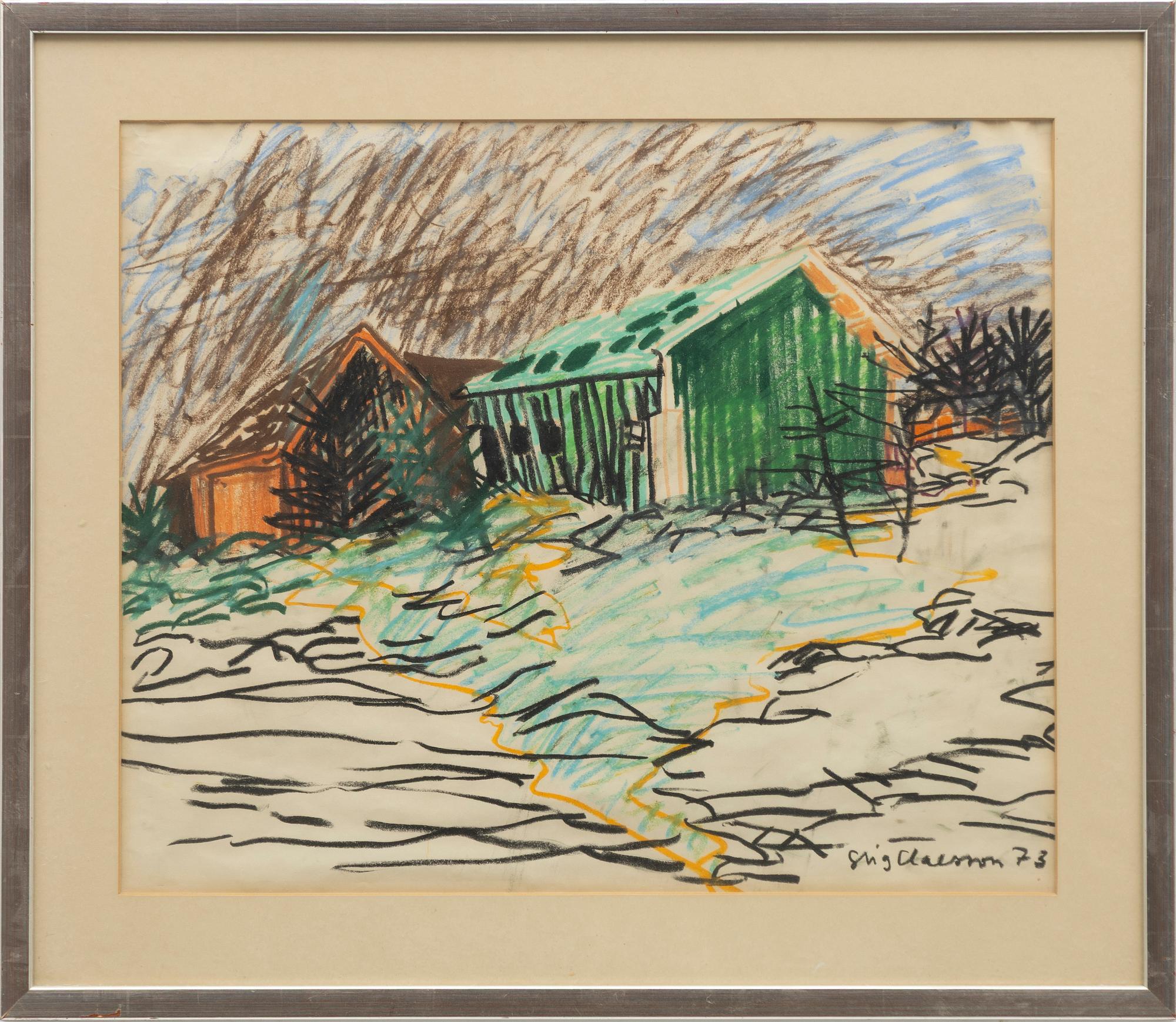 Stig (Slas) Claesson, The green barn.