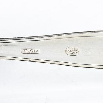 A Danish silver cutlery set, “Sachsisk”, Cohr, Swedish import mark (85 pieces).