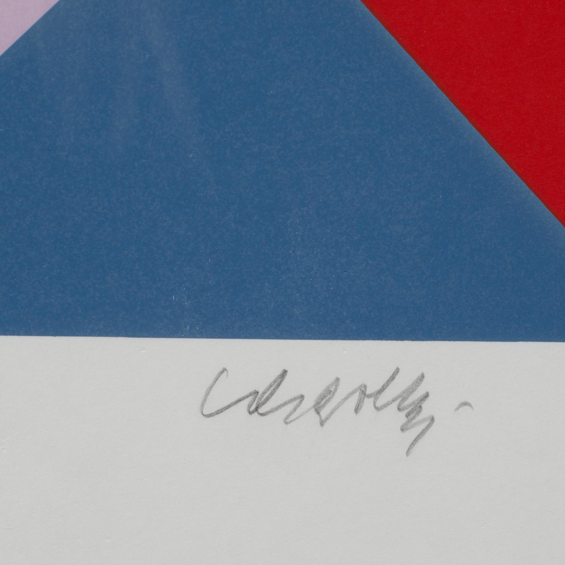 VICTOR VASARELY, färgseriegrafi, signerad och numrerad 20/100.