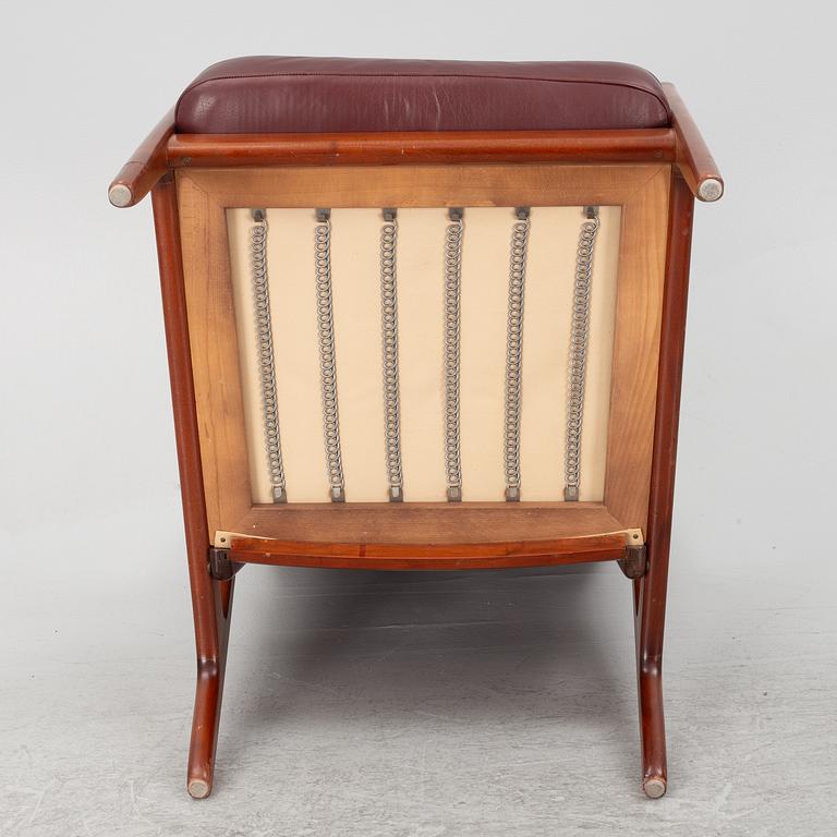 Ole Wanscher, a pair of armchairs, Denmark, second half of the 20th century.