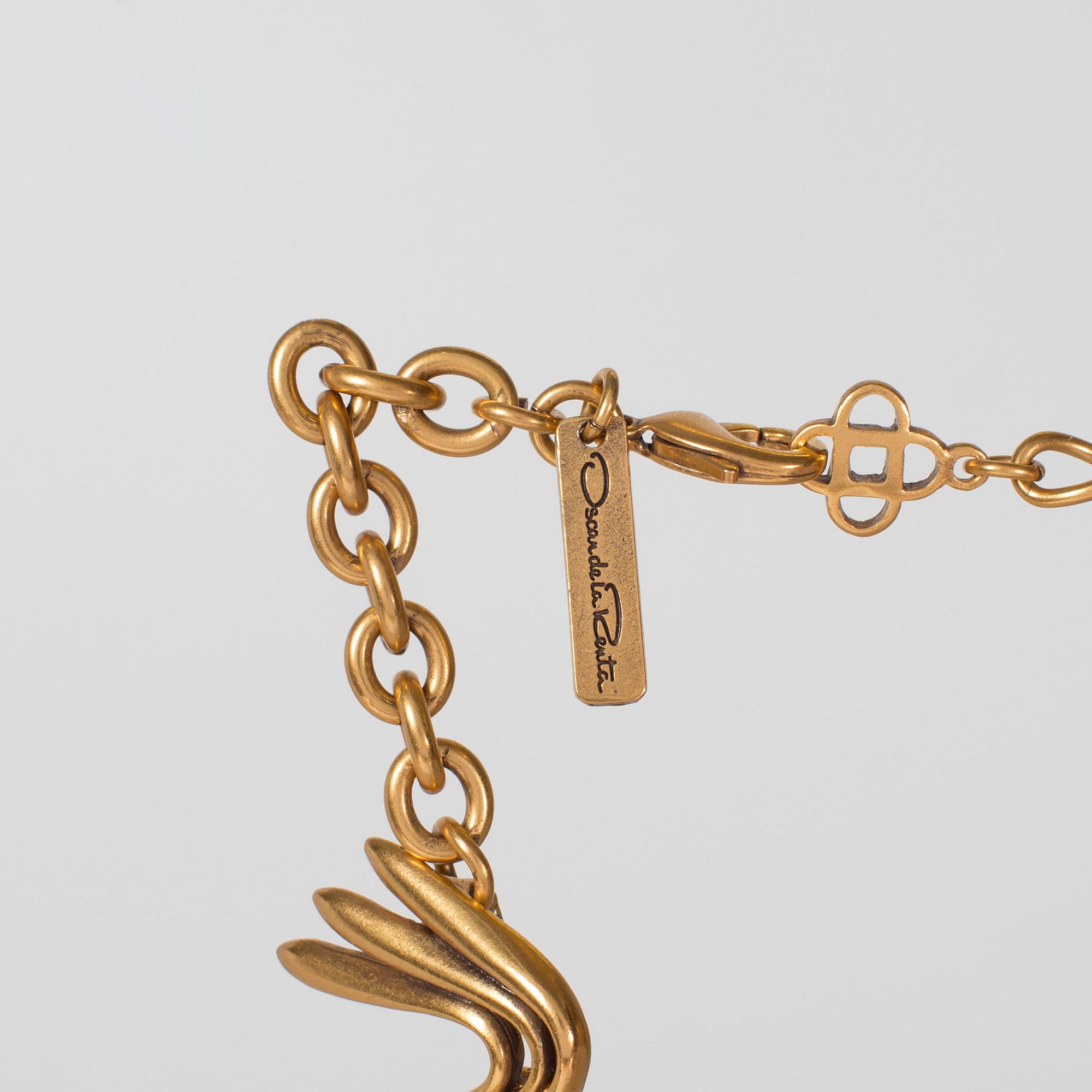 HALSBAND, Oscar de la Renta.