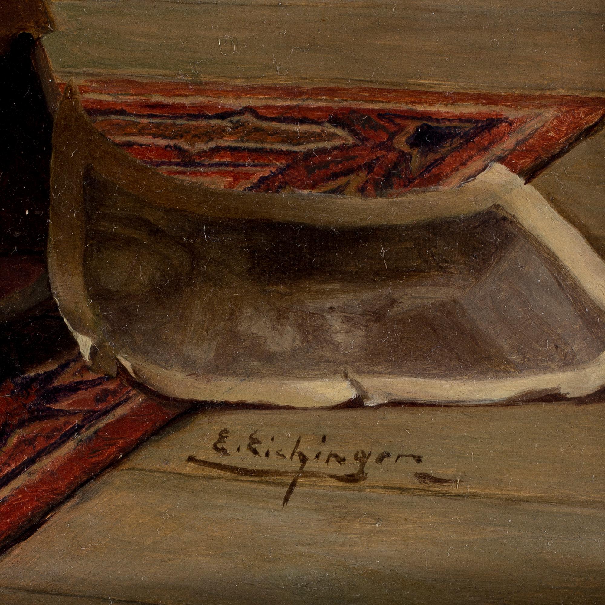 ERWIN EICHINGER, olja på pannå, signerad.