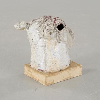 HERTHA HILLFON, sculpture, stoneware, signed and dated 1974.