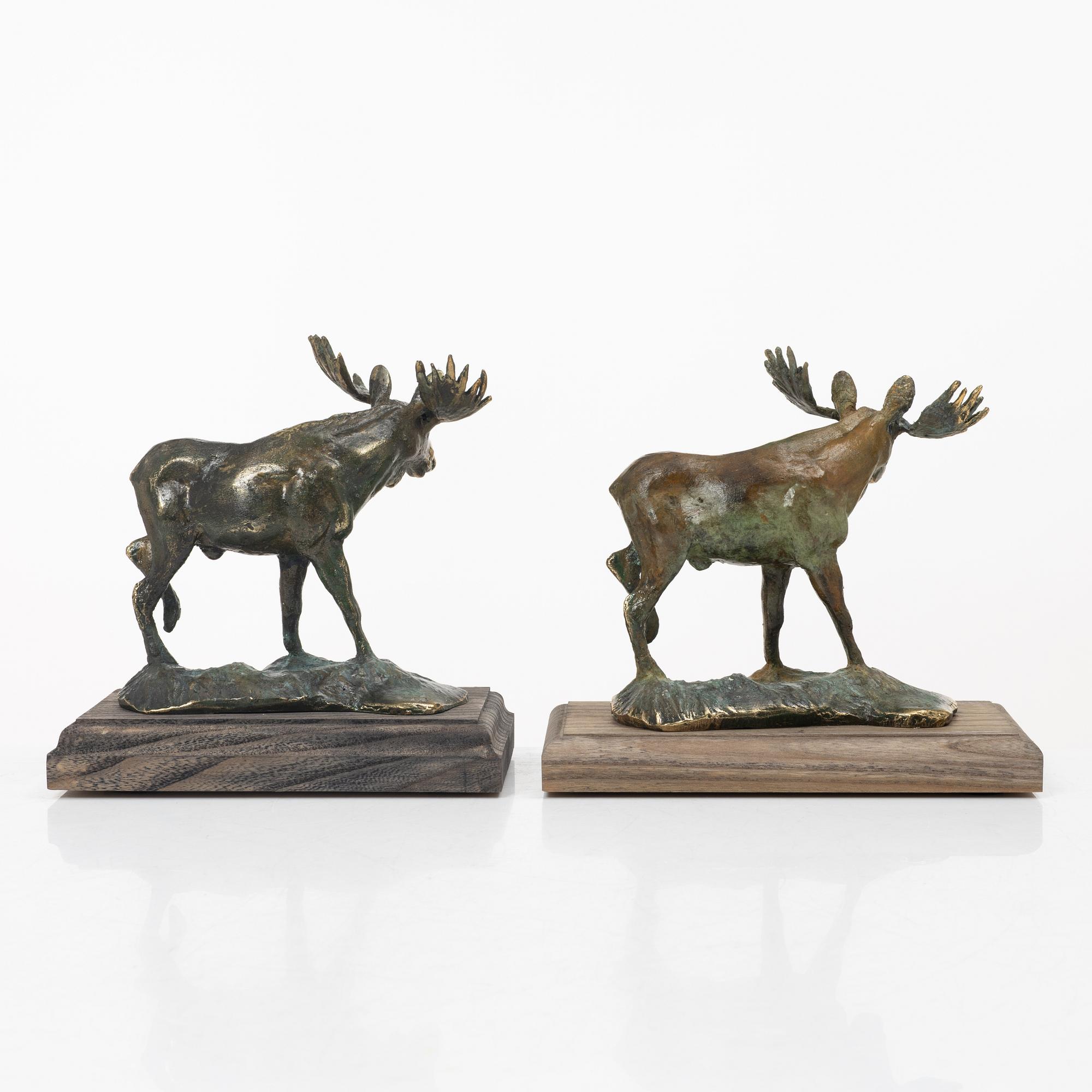 Torbjörn Forsberg, Älgtjur, 2 st.