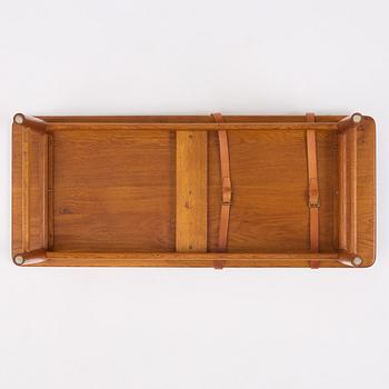 Børge Mogensen, a rare oak bench, cabinetmaker Erhard Rasmussen, Denmark, 1950s.