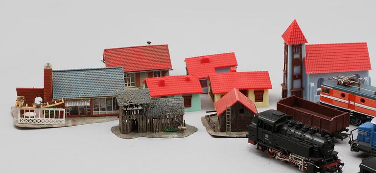 PARTI TÅGDELAR, Märklin, 1900-tal.