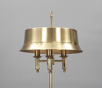 GOLVLAMPA, mässing. Örsjö Industri. 1970-80-tal.