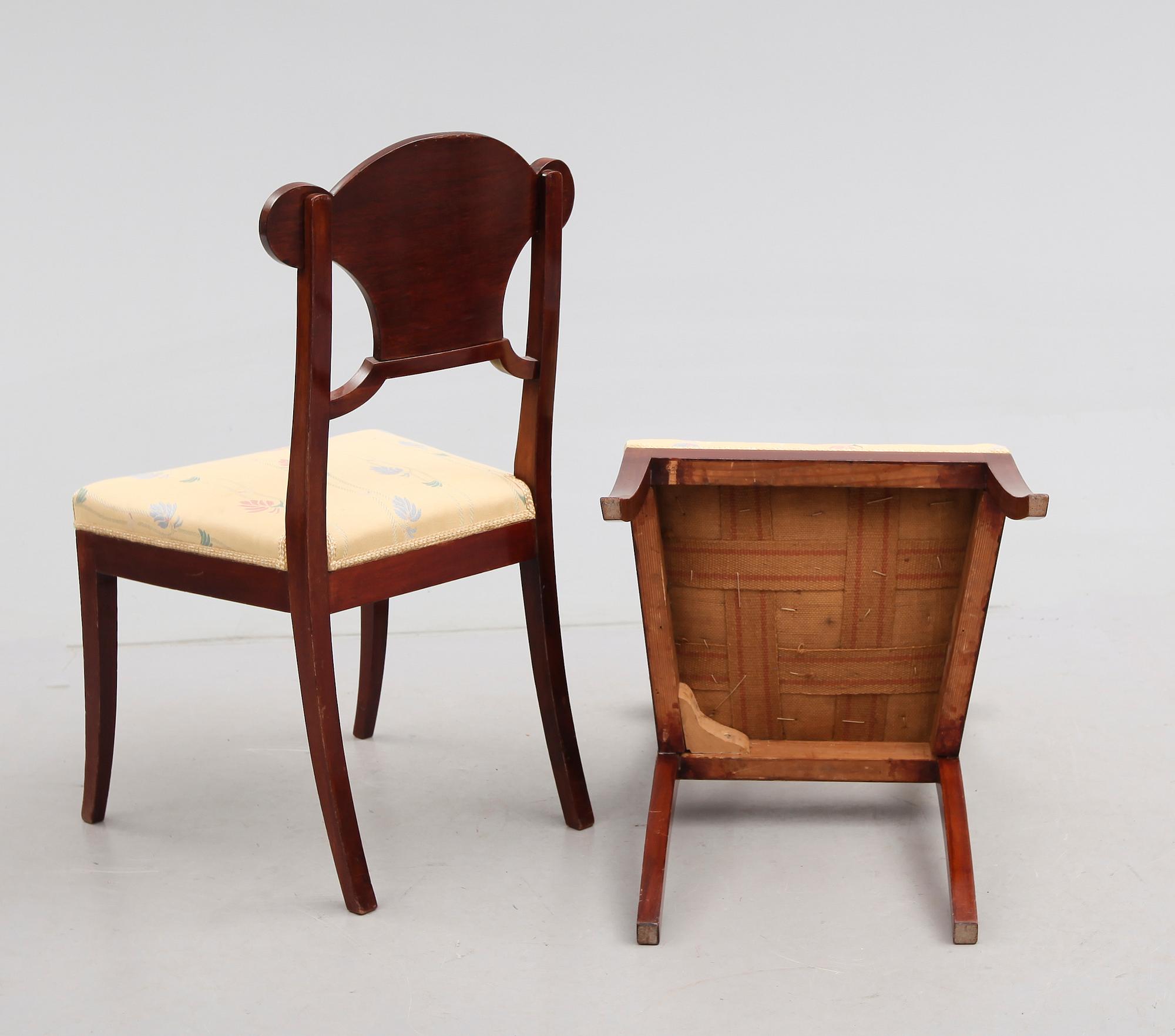 STOLAR, 4 st, Karl Johan, 1800-talets mitt.