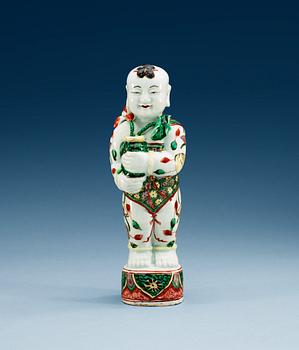 FIGURIN, porslin. Qing dynastin, Kangxi (1662-1722).