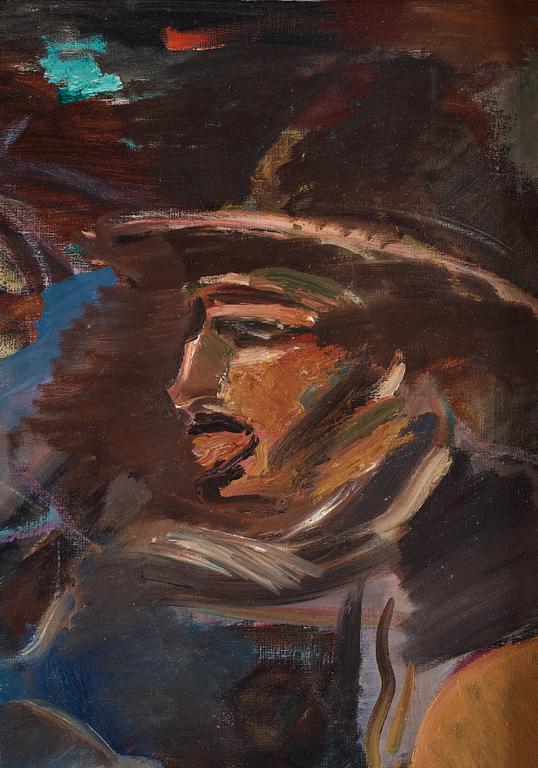 Jules Schyl, Tre figurer i hatt.
