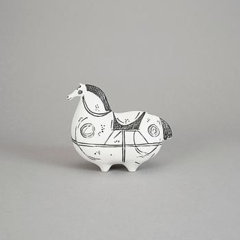 FIGURIN, stengods, "Springare", Stig Lindberg, Gustavsbergs Studio. Tillverkad mellan åren 1952-1972.