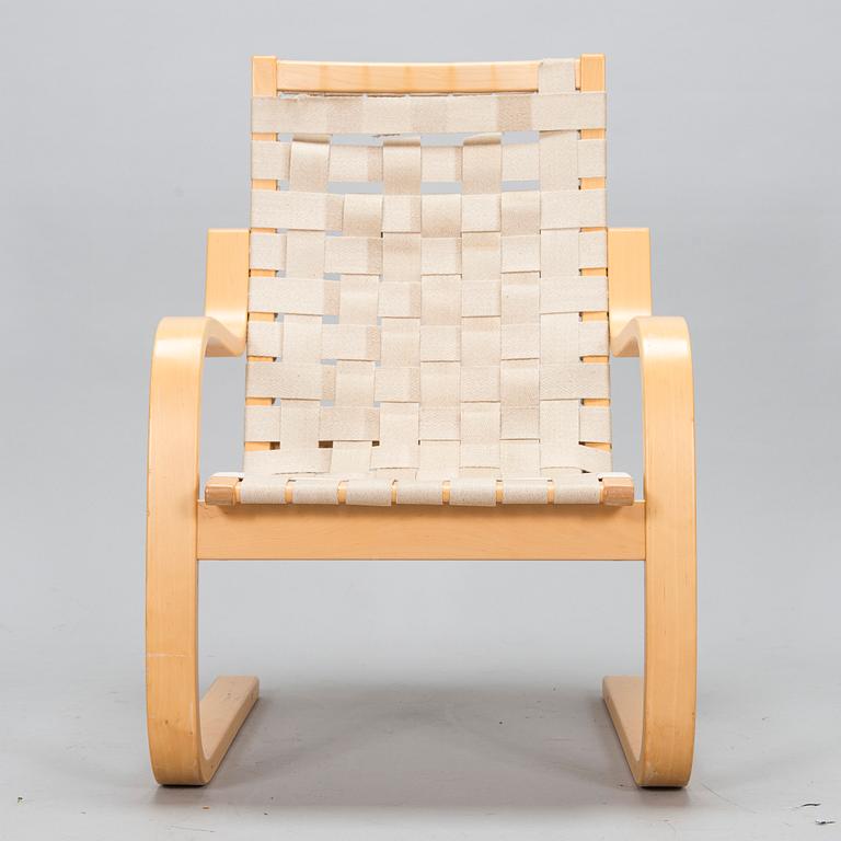 Alvar Aalto, a late 20th-century '406' armchair for Artek.