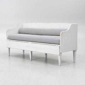 Sofa bed, Gustavian style, designed by Ingela Westergaard.