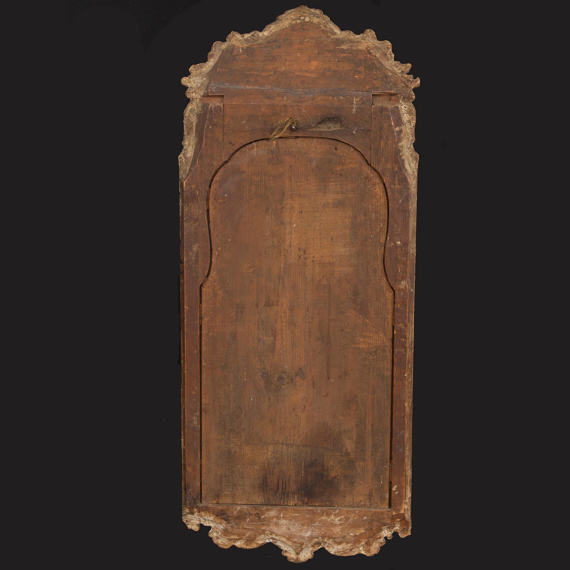 Spegel rokoko Sverige 1700-talets mitt.