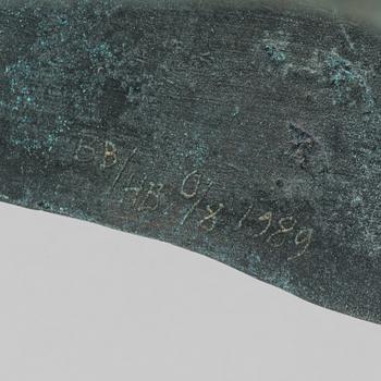 BARBRO BÄCKSTRÖM,  sculpture bronze signed and numbered BB/HB 0/8.