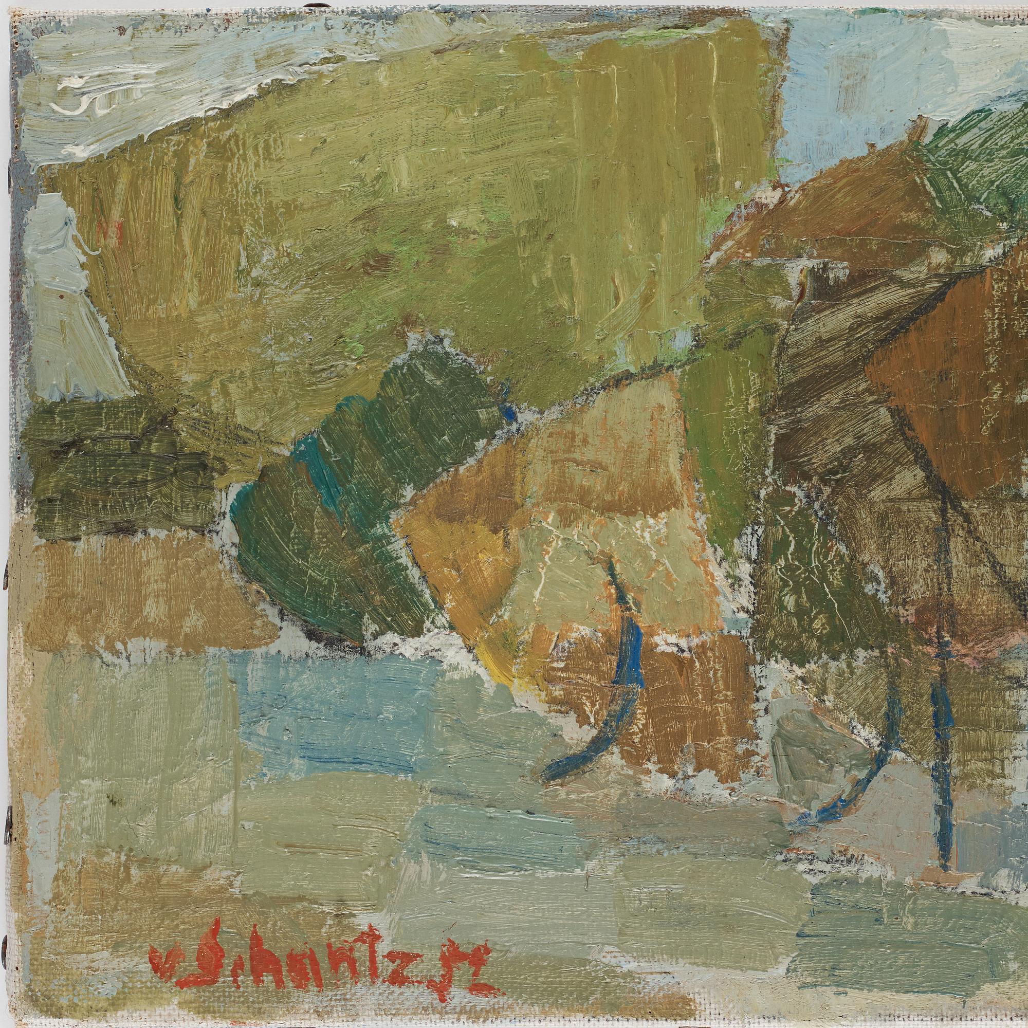 Philip von Schantz,oil on canvas, signed and dated -52.