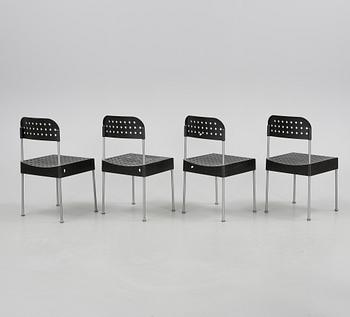 STOLAR, 4 st, "Atlantide", Enzo Mari, Driade, 2000-tal.