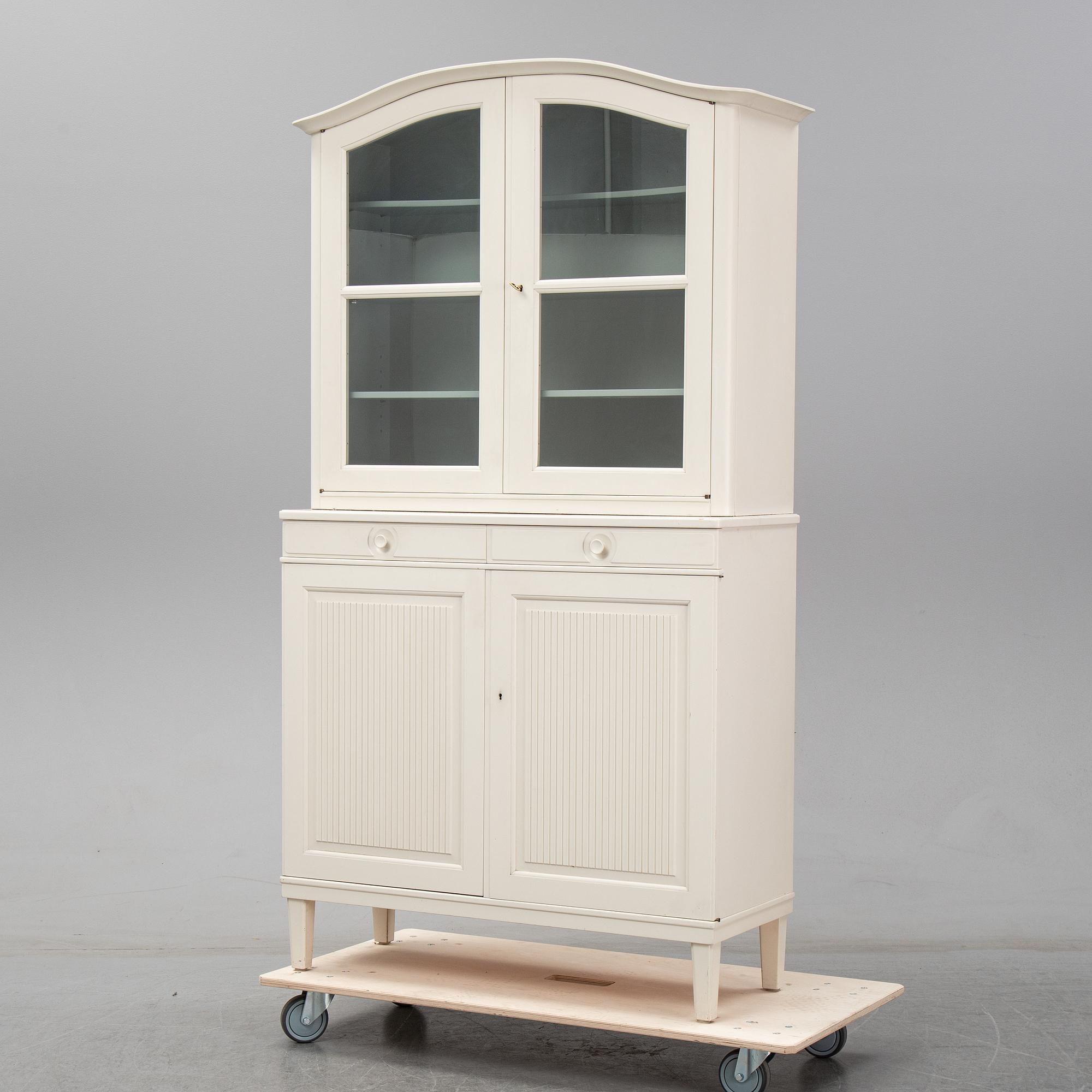 A 1960's 'Herrgården vitrine cabinet by Carl Malmsten, Bodafors.