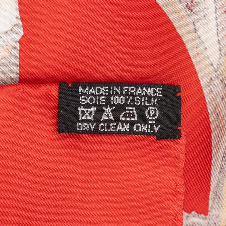 Hermès, scarf, "Jardin Créole".