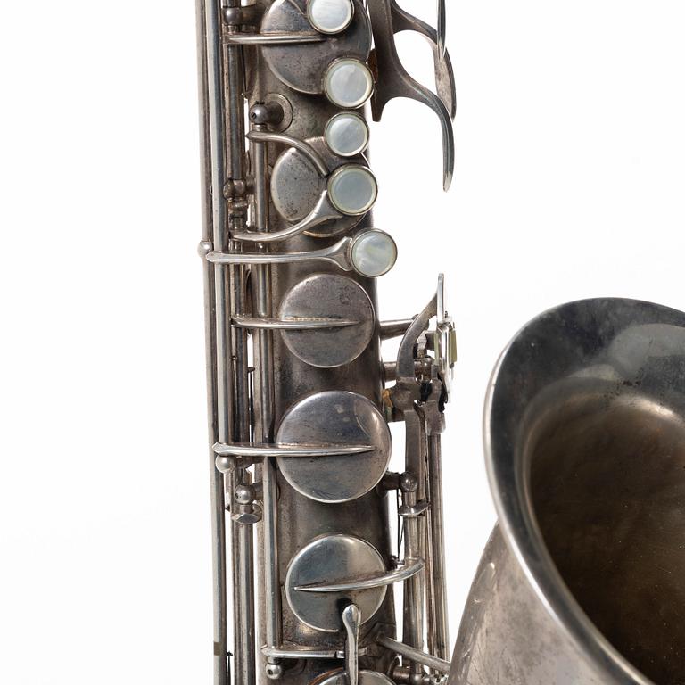 C.G. Conn, tenorsaxofon, "Naked Lady", "10M",  1935, USA.