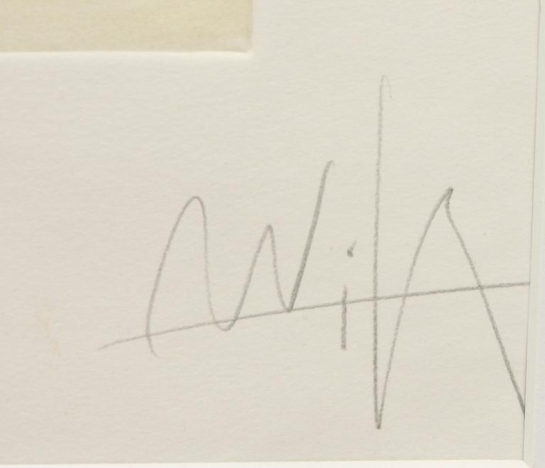 WIFREDO LAM, färgetsning, sign o numr 14/60.