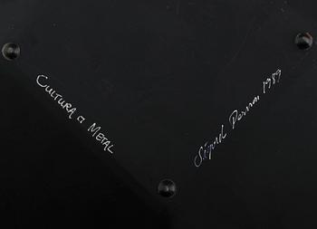 SKÅLFAT, Cultura Metall, Sigurd Persson, signerad och daterad  1989.