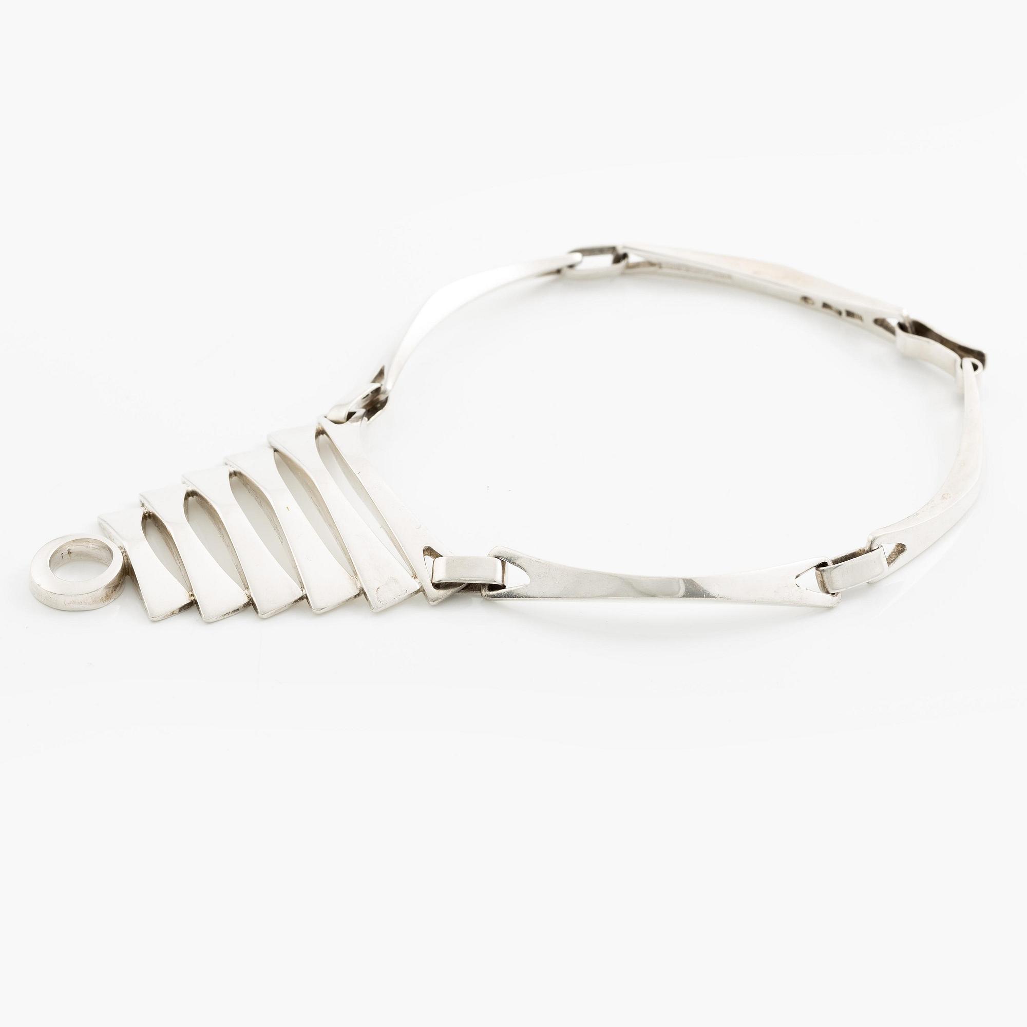 Sven-Erik Högberg, collier, sterlingsilver, Göteborg 1995 och 1997.