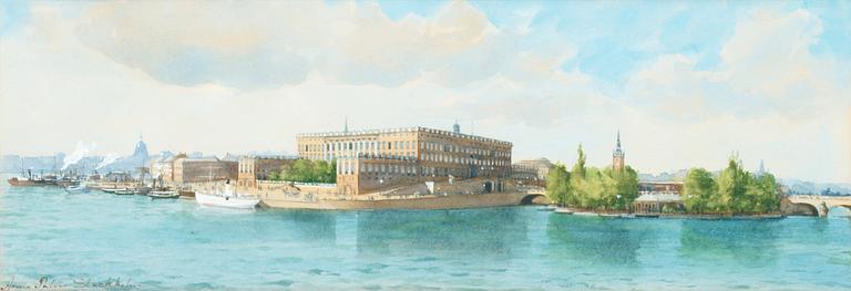 Anna Palm de Rosa, Stockholms slott.