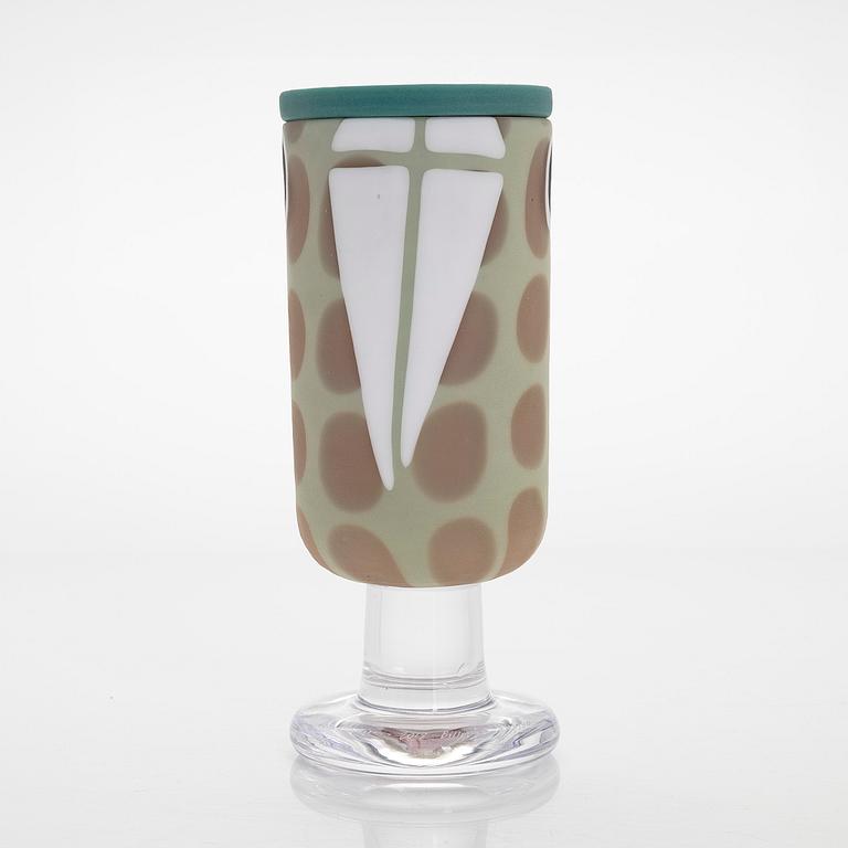 Anu Penttinen, taidelasi, signeerattu Anu Penttinen Billnäs 2018 76/100.