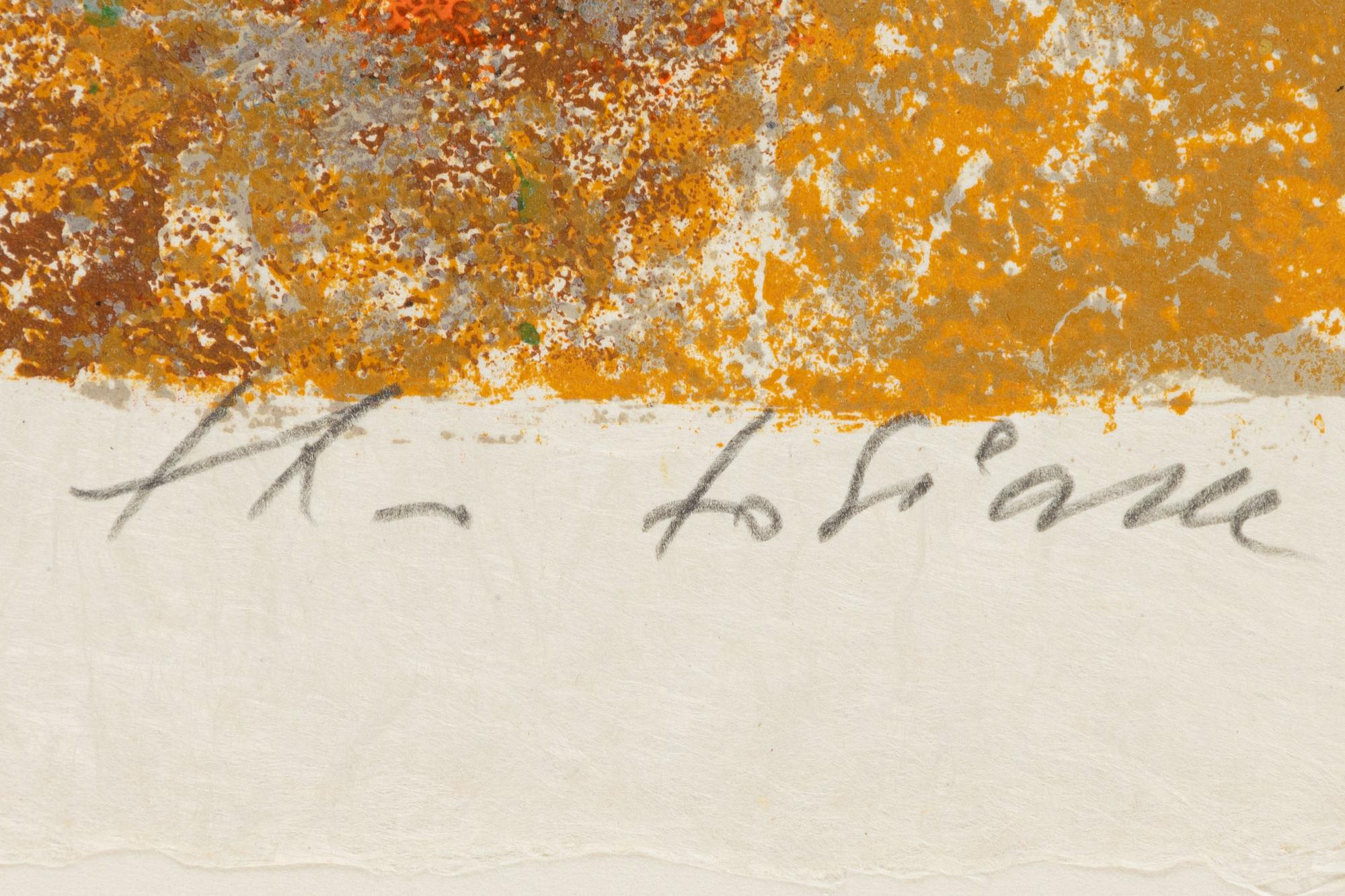 Theo Tobiasse, "The Song of Songs of King Solomon", portfolio with 12 colour lithographs.