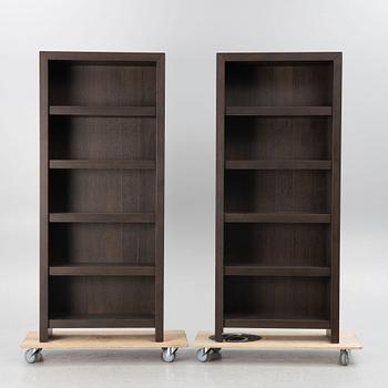 A pair of book cases, Slettvoll.