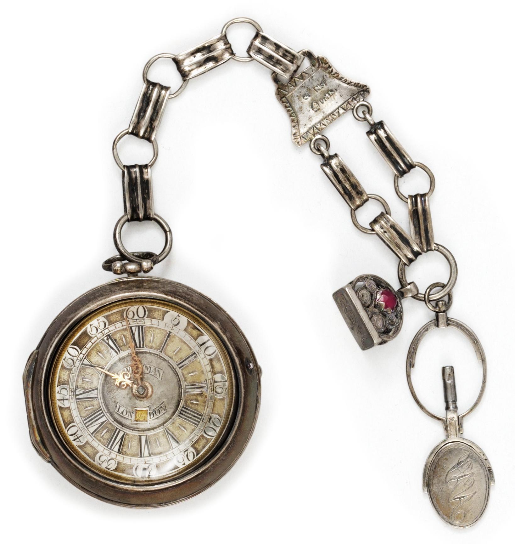 A pocket watch by T. Swetman, London circa 1750.