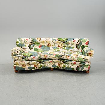 A model 968 sofa by Josef Frank for Firma Svenskt Tenn.